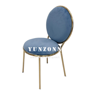 Silla en forma de almejas al por mayor, sillas doradas de acero inoxidable para eventos reales y fiestas, sillas de salón de bodas para eventos de lujo - Product Image 4