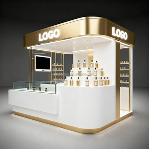 Truy cập hàng đầu sang trọng dẫn ánh sáng Acrylic hiển thị đứng mỹ phẩm <span class=keywords><strong>mini</strong></span> Nước hoa <span class=keywords><strong>Showcase</strong></span> cho triển lãm - Product Image 2