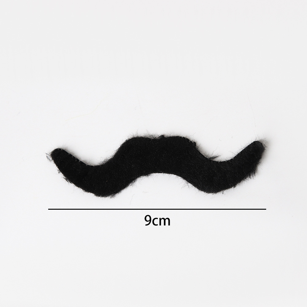 W barbe simple noire