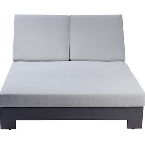 Luxo Duplo moderno Sun Lounger Alumínio portátil <span class=keywords><strong>Beach</strong></span> Pool Chaise Lounge Outdoor Garden Day <span class=keywords><strong>Bed</strong></span> para Hotéis e Resorts - Product Image 3