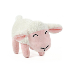 Tùy Chỉnh 100% Polyester Mini Cừu Nhồi Bông Đồ Chơi Siêu Mềm Sang Trọng Thêu Đồ Chơi Với PP Bông Điền Trắng Cừu Lưới Lót - Product Image 1