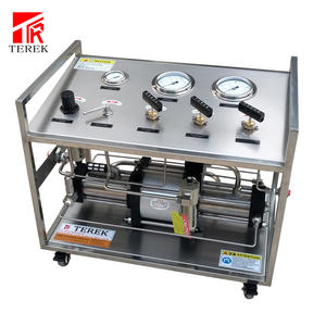 Pompe à air à <span class=keywords><strong>double</strong></span> action haute pression TEREK GU-GTC, contrôleur de pression numérique, cadre en acier inoxydable, garantie de 24 mois - Product Image 5