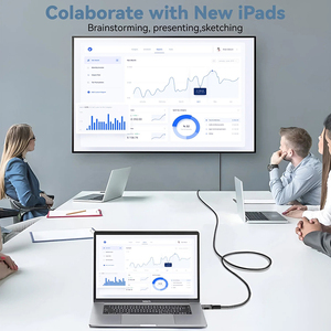 <span class=keywords><strong>Cable</strong></span> DisplayPort <span class=keywords><strong>1.2</strong></span> a HDMI 2.0 de 4k 60hz, Aleación de Aluminio y Trenzado de Nailon, 1m/2m/3m, para Juegos, Cine en Casa, TV - Product Image 5