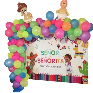 12 " Fluorescerende lamp UV <span class=keywords><strong>Glow</strong></span> 2,8 g latexballon voor verjaardag Halloween Kerstfeestdecoraties Valentijnsdag Nieuwjaar - Product Image 5