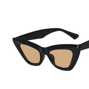 Lunettes de soleil œil de chat personnalisées avec logo, style rétro, monture fine et simple, protection solaire - Product Image 6
