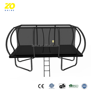 Trampoline de fitness d'extérieur Zoshine Factory, fabricant de trampolines rectangulaires pour enfants et adultes. - Product Image 1