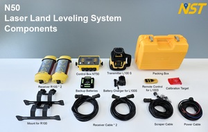 NST N50 <b>Laser</b> Land <b>Leveling</b> System High Precision Tractor <b>Leveling</b> Machine Agricultural Water <b>Leveling</b> Dual Grader Control - Product Image 6