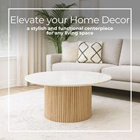 Table basse en bois, table d'appoint décontractée pour la décoration intérieure ou extérieure, pour la terrasse