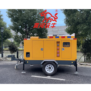 Générateur diesel mobile <span class=keywords><strong>de</strong></span> chantier extérieur, remorque montée, éclairage mobile, pompes <span class=keywords><strong>de</strong></span> déshumidification avec pompe submersible - Product Image 1