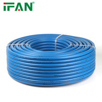 Tuyau de plomberie PEX IFAN de bonne qualité, OEM ODM, 16-32 mm, couleur orange, gris, bleu, tube PEX laser, tuyau PEX en aluminium et plastique