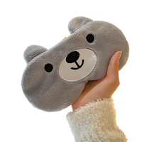 Masque pour les yeux en peluche de dessin animé mignon de bonne qualité, jouet en peluche spécial pour dormir, protection des yeux, jouets en peluche pour les fêtes