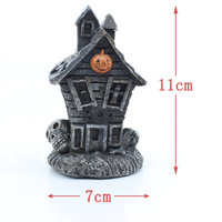 O-top Grace — maison en or matelassé pour halloween, nouvelle collection, avec une citrouille légère, décoration, pendule avant noël
