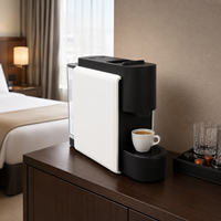 Machine à expresso compacte 1400W ESE Pod avec réservoir d'eau de 0,8L, contrôle automatique et contrôle de la température pour un usage quotidien