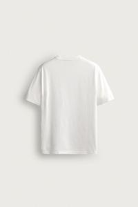 T-shirt da uomo in jersey casual di alta qualità, girocollo, lavato, 100% cotone, 220 grammi, tinta unita, per palestra - Product Image 3