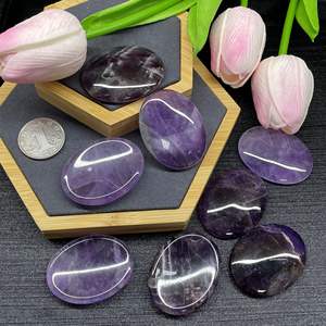 <span class=keywords><strong>Pietra</strong></span> Curativa per Pollice, Cristallo Ovale per Yoga, Chakra, Ansia, Stress, Meditazione e Decorazione Casa - Product Image 6