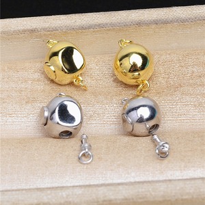 Hebilla de Reparación para Collar de Plata S925, Varilla Cuadrada y Redonda para Inserción, 5549, Accesorios de Joyería - Product Image 4