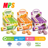 Bonbons durs aux fruits au goût de lait