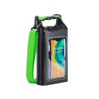 SINOTOP 2L 500D PVC bâche Marine IP68 sac sec étanche avec étui de téléphone gonflable océan Pack pour le camping et la natation