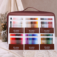 KLANA Salon DIY Set de 60 Colores de Esmalte de Uñas en Gel No Tóxico, Removible con UV LED, con Bolsa de Almacenamiento Portátil, Venta al por Mayor ODM OEM