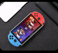 Console de jeu vidéo classique X12 PLUS fabriquée en usine, console de jeu portable à écran ultra-large de 7 pouces, 10000 jeux