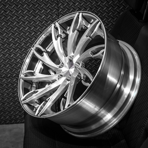 ล้ออัลลอยด์ฟอร์จแบบกำหนดเอง ล้อฟอร์จ 2 ชิ้น ดีไซน์แบบหลายก้านแบบกลวง ขนาด 22-26 นิ้ว 5x114.3/5x120 สำหรับรถยนต์เทสลา - Product Image 5