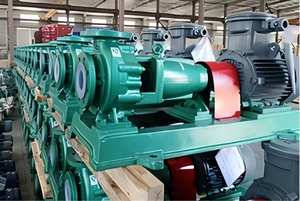 Pompe auto-amorçante à entraînement magnétique haute pression SUOU WF 40-25-150F, résistante à la corrosion acide et au fluor, pour l'industrie alimentaire - Product Image 4