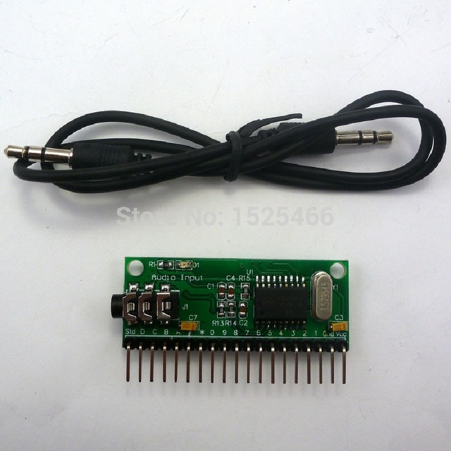 CE004 16 Channel DTMF MT8870 Audio Decoder Phone Voice Decoding Controller for Smart Home Automation Relay Module B812
