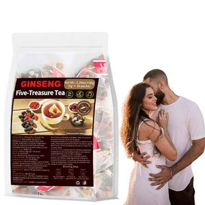 Tè alle Erbe Cinesi Ginseng Cinque Tesori, Tisana Nutriente in Bustine per Vitalità, Supporto alla Salute Renale, Energia Maschile e Fertilità - Product Image 2