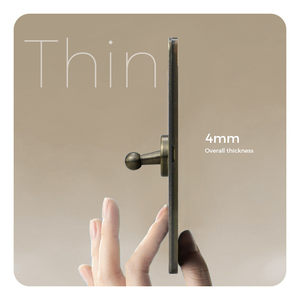 Interrupteur à bascule <span class=keywords><strong>vintage</strong></span> en métal LangYeao, prise murale ultra-mince en laiton massif avec panneau en acier inoxydable, USB Type C et obturateur de sécurité - Product Image 2