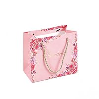 Sacs-cadeaux en papier d'art de luxe ruban Style classique Durable pour l'emballage de faveur de mariage marque au détail pour la stratification artisanale de bougie