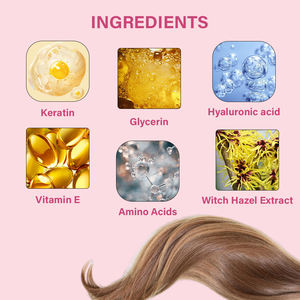 สเปรย์ป้องกันความร้อนเคราตินออร์แกนิกสำหรับผมหยิกและแห้ง-เพิ่มวอลลุ่มและป้องกันผมชี้ฟู - Product Image 3