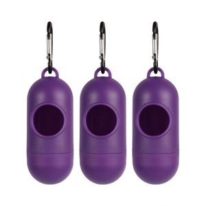Stocked Eco Friendly Plastic Dog Poop Bag <b>Holder</b> Dispenser with Strong Odor <b>Control</b> - Product Image 2
