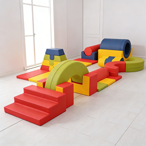 Equipo de Gimnasio de Espuma Suave y Duradero para Niños Pequeños, Ecológico para Interiores, Esponja de Escalada para Bebés, Parque Infantil, Entrenamiento Sensorial y Terapia - Product Image 5