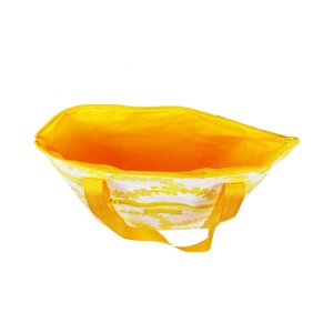 Sac fourre-tout portable en Tyvek, style hawaïen, écologique, indéchirable, avec fermeture éclair et poignée d'épaule, promotion - Product Image 3