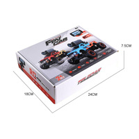 Auto RC Big Foot 1:64 con Telecamera HD WIFI FPV, 3 Velocità Regolabili, Controllo Doppio tramite APP e Telecomando, Luci LED, Giocattolo in Scatola