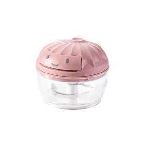 HYRI - Picadora de Alimentos Manual Multifuncional de 900 m, para Niños, Verduras, Frutas, <span class=keywords><strong>Mini</strong></span> Picadora de Alimentos - Product Image 3