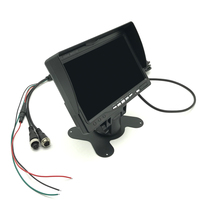 Vente chaude et abordable AHD Monitor 7 pouces MDVR avec déclencheur IPS écran haute définition 1024*600 Aviation DC Factory
