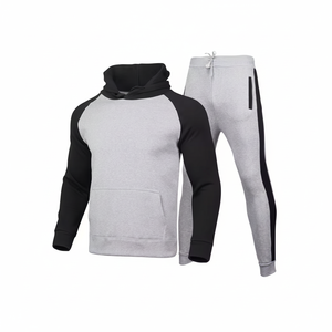 Vente en gros 320 GSM Sweat à capuche en molleton de couleur unie pour hommes Veste d'entraînement sportif pour l'impression numérique d'hiver en vente - Product Image 2