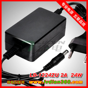 Green Electricity LVDIAN <b>12V</b> 2A Power <b>Adapter</b> DC Output Dual Voltage Router Charger CN Plug Standard - Product Image 5