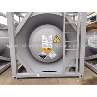 Portable T22 liquide chimique doublé conteneur de réservoir de plomb réservoir de transport de brome 8000 litres