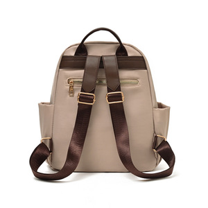 Mochila de Nailon para Mujer, Nueva Moda 2026, Diseño Ligero e Impermeable, Mochila Escolar de Viaje con Cierre de Cremallera, Transfronteriza - Product Image 3