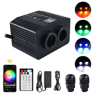 16W RGB + CCT rgbww đôi đầu Twinkle sợi quang chiếu sáng xe mái bầu trời đầy sao dẫn động cơ ánh sáng với ứng dụng điều khiển/từ xa - Product Image 3