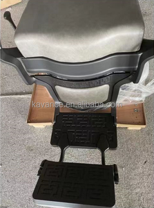 Mobilier de <span class=keywords><strong>Salon</strong></span> de <span class=keywords><strong>coiffure</strong></span>, chaise de barbier d'<span class=keywords><strong>occasion</strong></span> à vendre, or et Vintage, 1 pièce, mobilier de <span class=keywords><strong>Salon</strong></span> de beauté, caisse moderne en bois - Product Image 6