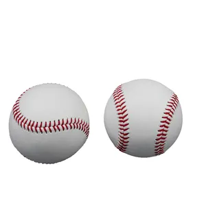 I più venduti taglia ufficiale 9 "in pelle di mucca personalizzata o copertura in PVC College ufficiale gioco professionale palla da Baseball in pelle