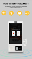 Caisse enregistreuse libre-service numérisation paiement Cash Alipay Machine de commande Kiosque libre-service pour restaurant