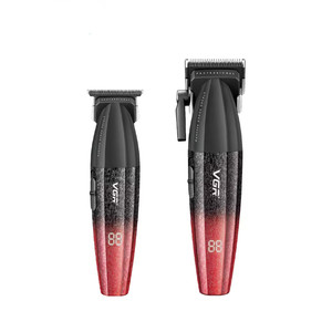 VGR V-640 Tosatrice Professionale Ricaricabile con Lama DLC 9000RPM, Set per <span class=keywords><strong>Barbiere</strong></span>, Trimmer Professionale per Salone - Product Image 2
