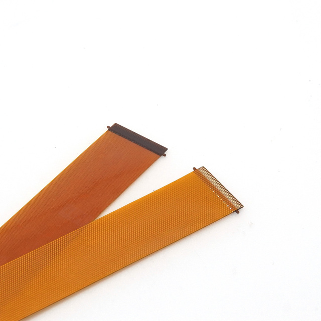 Custom 0.25mm Pitch 15pin Polyimide Flexible Flex Flat Fpc Cable for Monitor Screen
