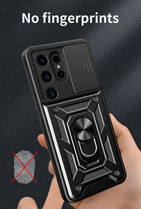 Funda Protectora Rígida con Soporte Magnético para Teléfono Móvil Xiaomi Mi 14 13 <span class=keywords><strong>Pro</strong></span> 13T <span class=keywords><strong>12T</strong></span> <span class=keywords><strong>Redmi</strong></span> 13C 12C 9A Note 13 12 12S 4G - Product Image 3