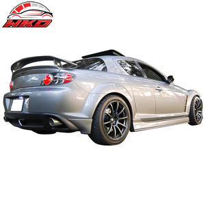 Difusor de Parachoques Trasero de PU Sin Pintar, Estilo OE de Alto Rendimiento, Compatible con Mazda RX8 04-08, Accesorio Exterior de Alta Calidad - Product Image 2