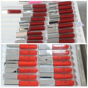 Cosmétiques trousse de maquillage en gros étiquette privée sans étiquette de logo d'oem LED votre logo lipgloss - Product Image 4